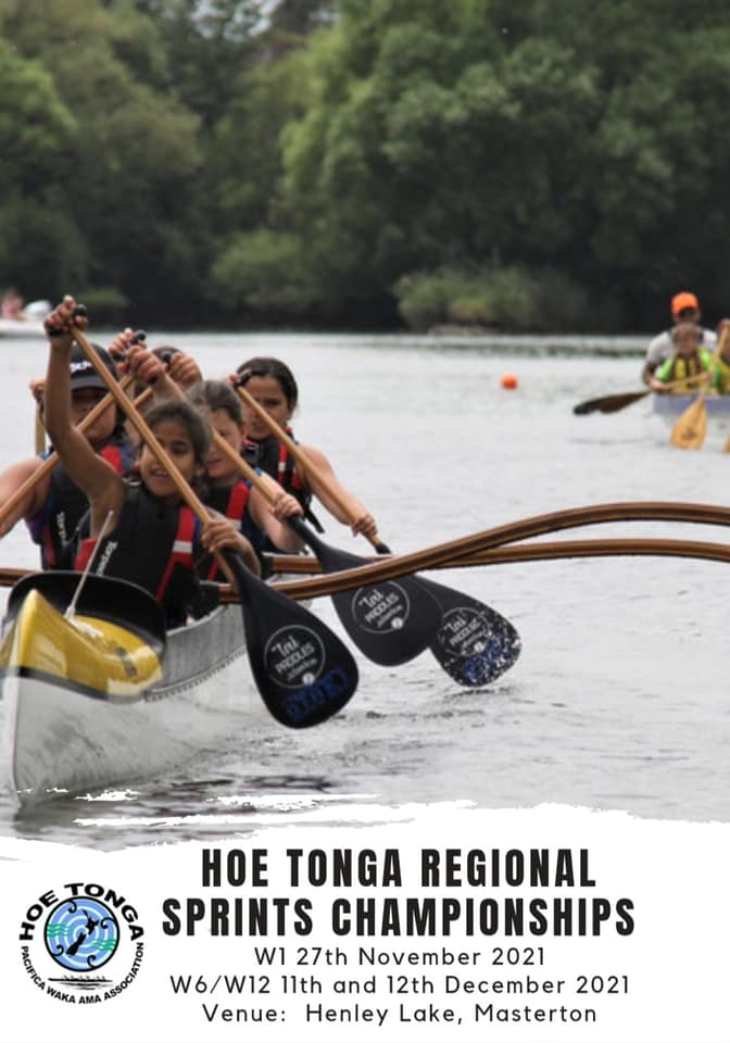 Enter Now! Hoe Tonga Regional Sprints