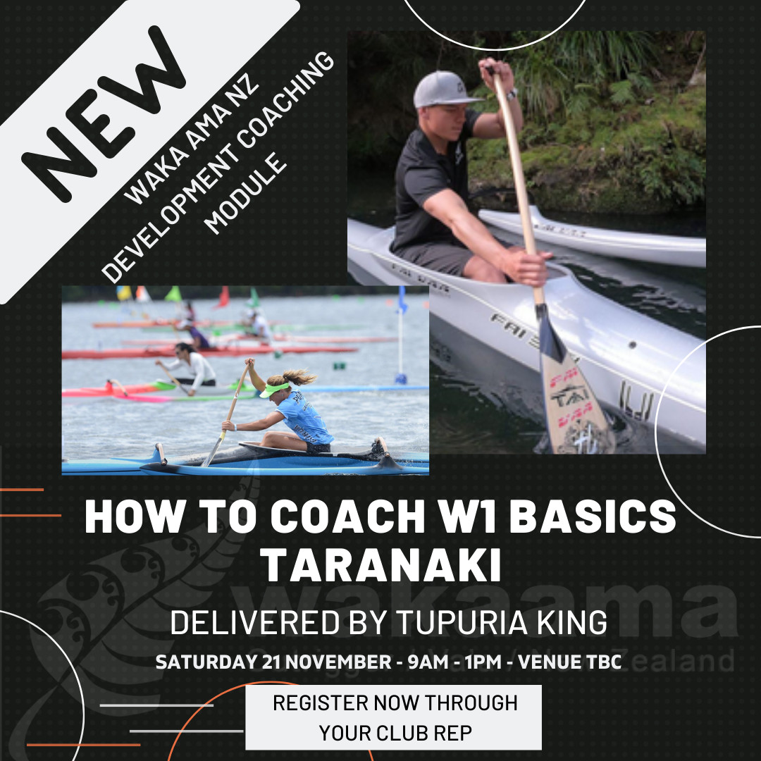 New Waka Ama NZ Coaching Courses