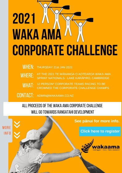2021 Waka Ama Corporate Challenge _REMINDER