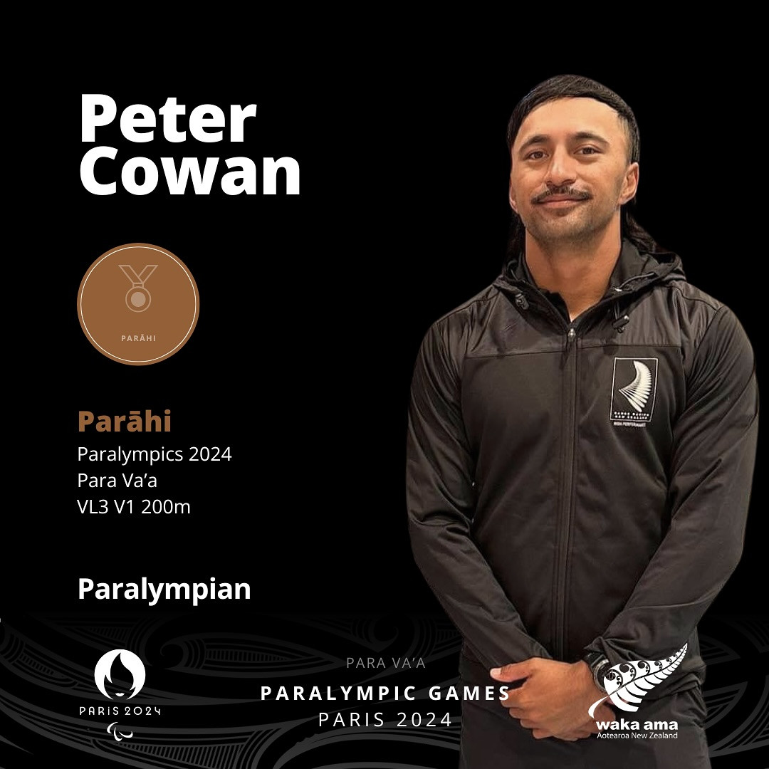 Peter Cowan wins Paralympic BRONZE 🥉🇳🇿🌿🖤
