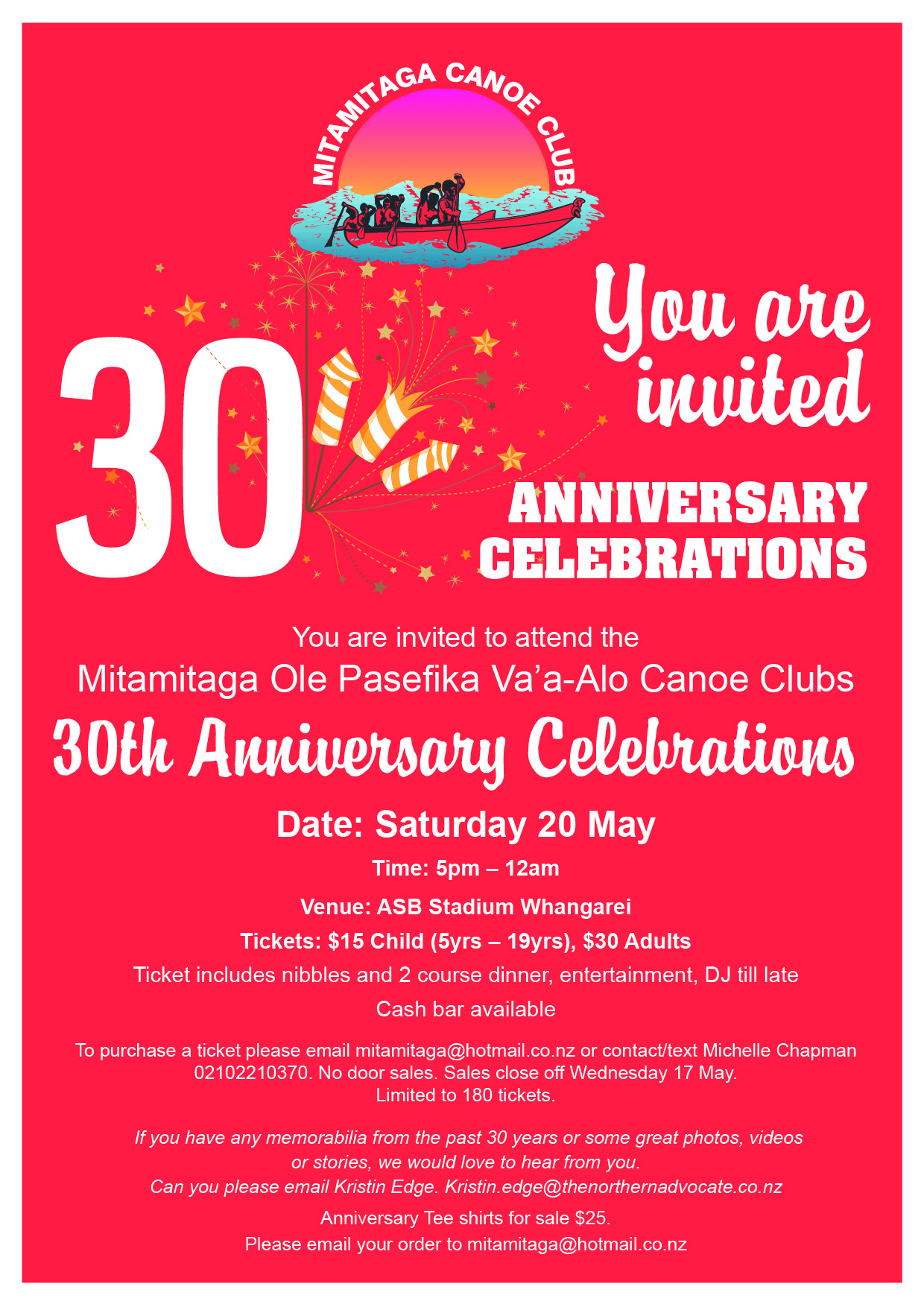 Mitamitaga o le Pasefika Va'a-alo Canoe Club 30th Anniversary Celebrations