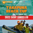 TAKAPUNA BEACH CUP 2022 - CANCELLATION